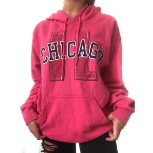 Pink Chicago Sweatshirt
